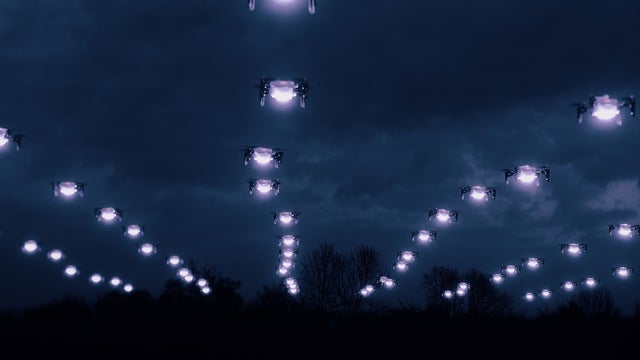 Celestial Drone Light Show