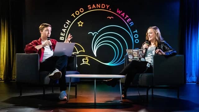 Beach Too Sandy, Water Too Wet Podcast