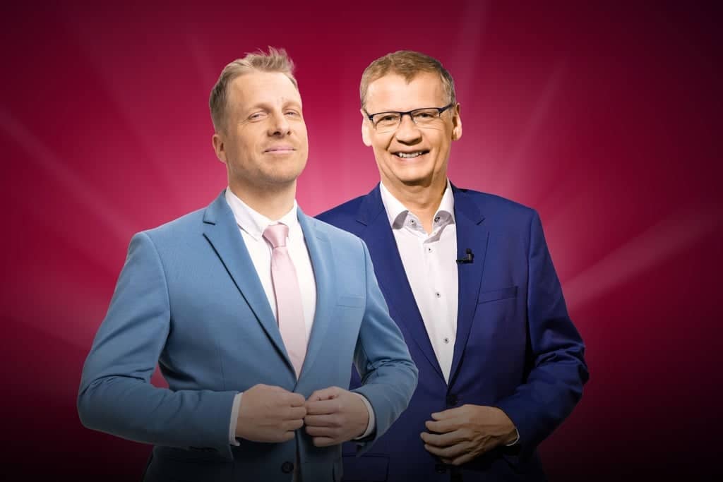 Oliver Pocher und Günther Jauch