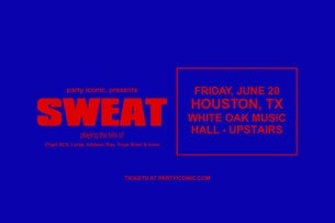 party iconic presents: SWEAT