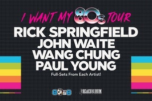 Rick Springfield: I Want My 80's Tour