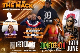 Return Of The Mack - Back For The Smoke - Movie Premier And Concert