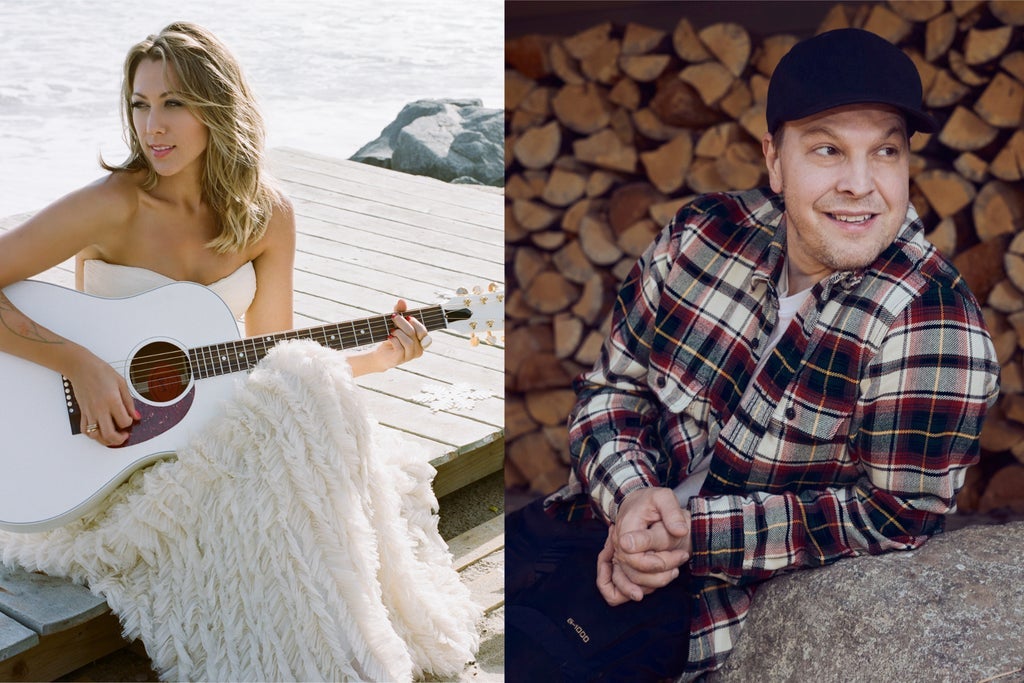 Colbie Caillat and Gavin DeGraw Christmas Tour 2025