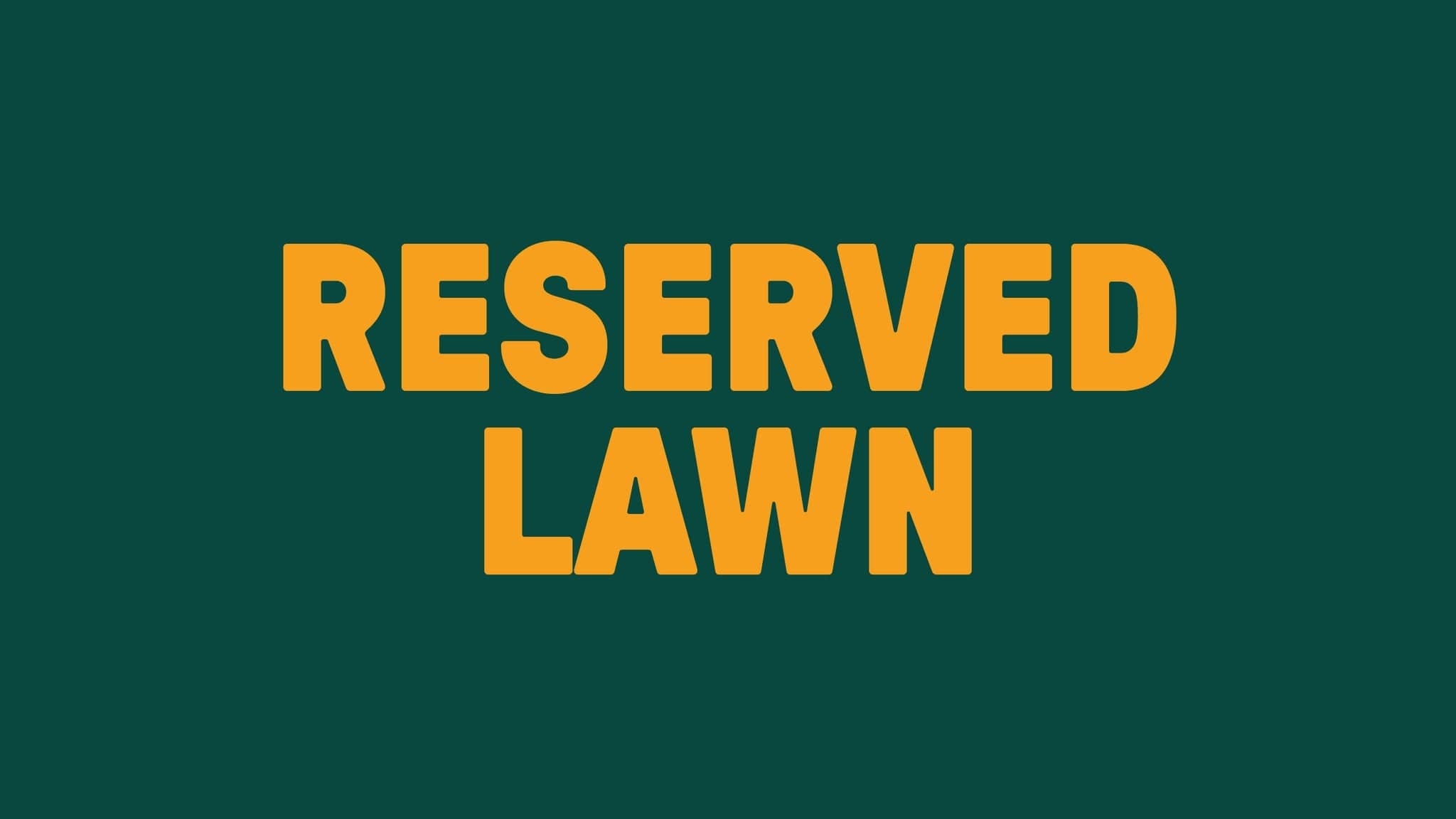 Reserved Lawn- Atlanta Symphony Orchestra - NOT A CONCERT TICKET