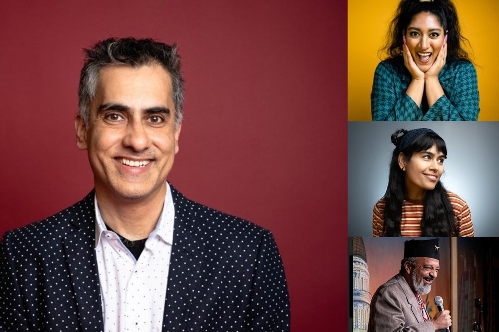 Samson Koletkar with Aurora Singh, Anu Bee, Subas Sharma