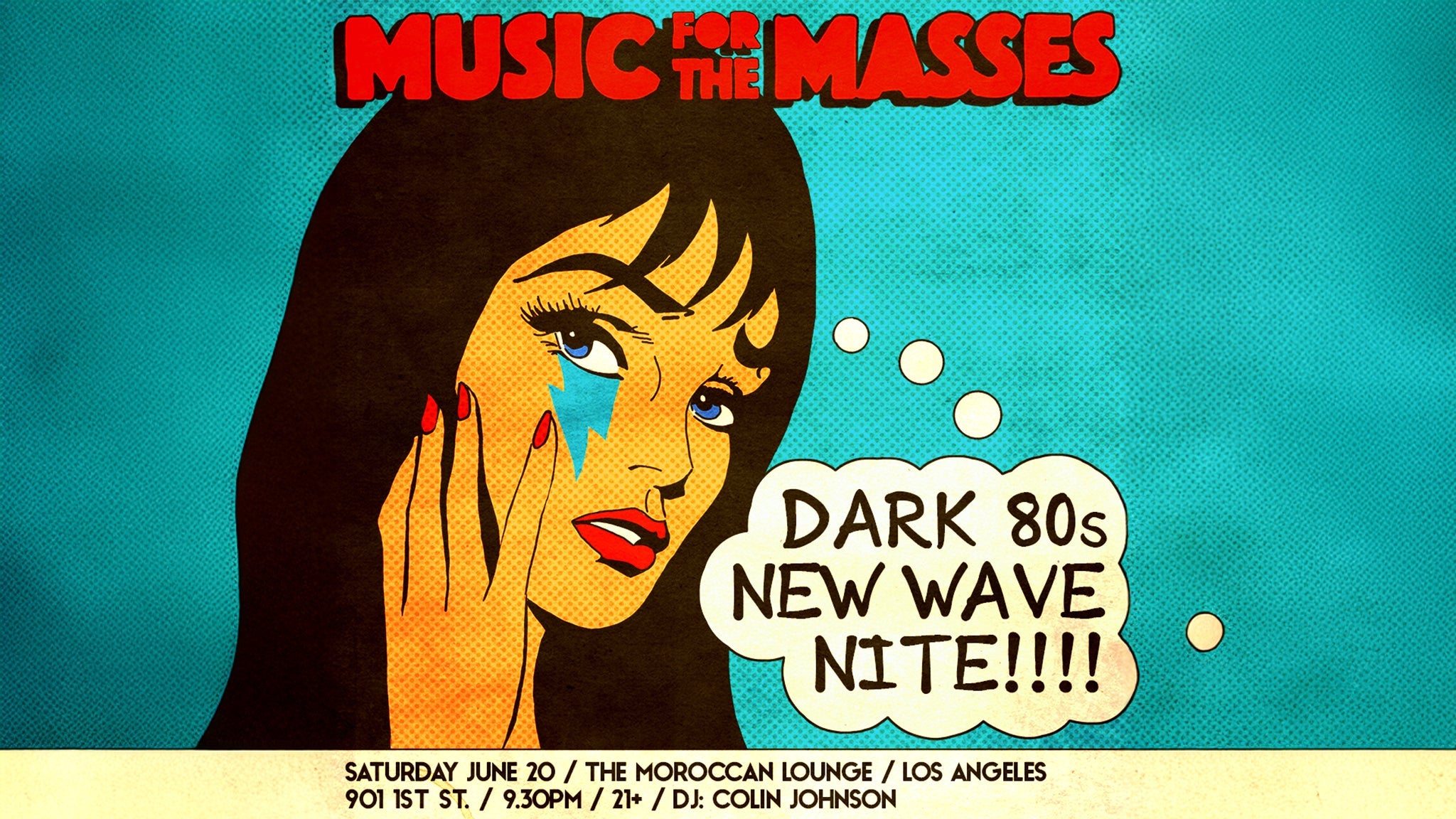 Music for the Masses: Dark 80's New Wave Nite