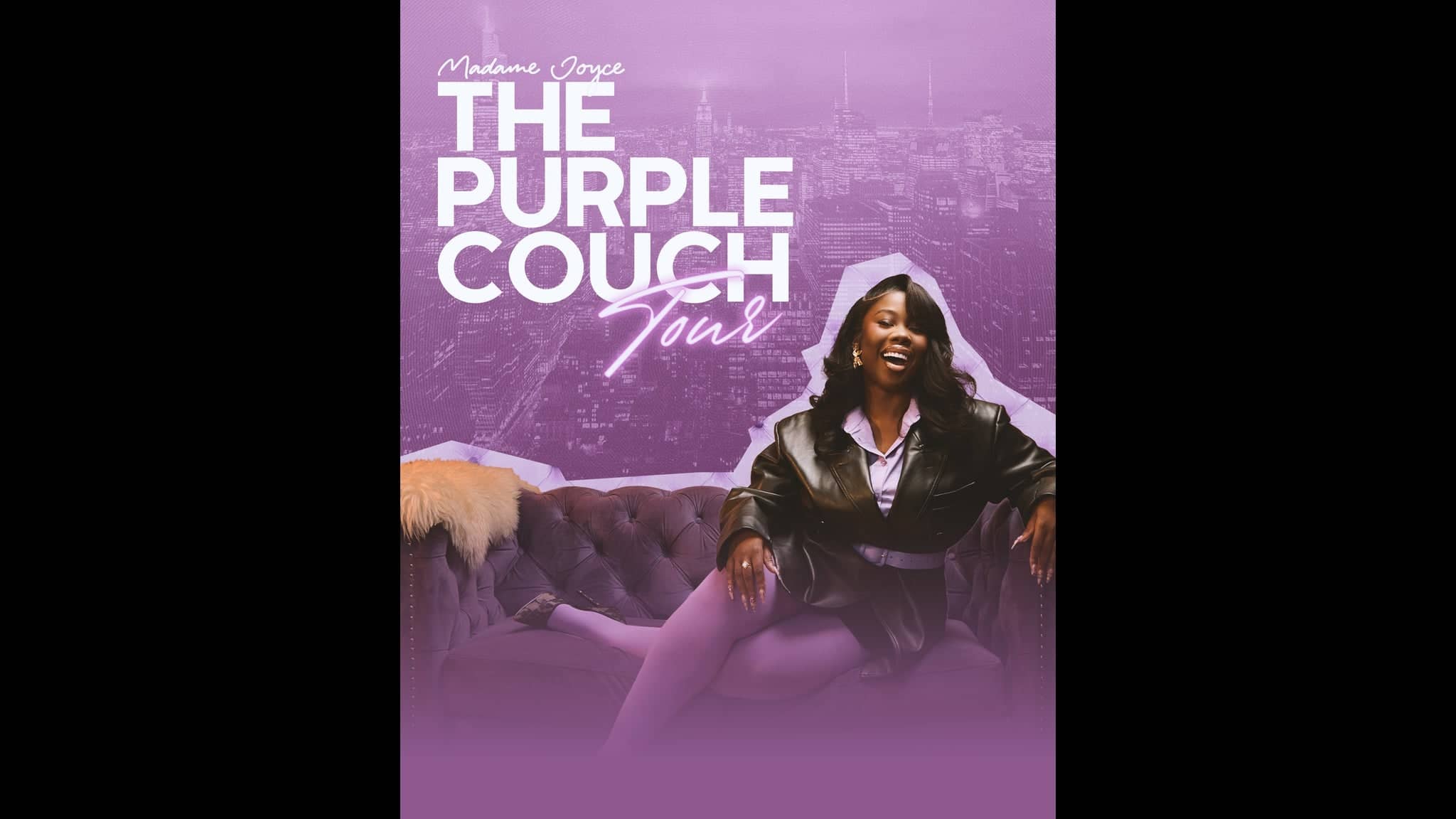 Madame Joyce: The Purple Couch Tour